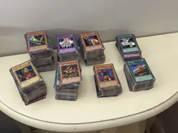 Vintage Yu-Gi-Oh! Bulk Lot ~1386 Cards - 239 1st Edition, 93 Rares - mostly LP - Image 1
