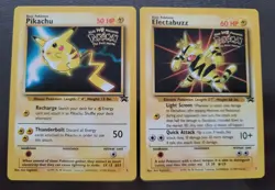 Pokemon Pikachu & Electabuzz Promo Cards HP TCG NM - Image 1