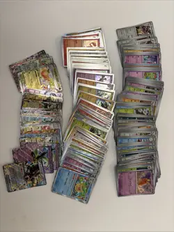 500 Pokemon TCG Card Holos And Double Rares Guaranteed No Trainers Or Energies - Image 1