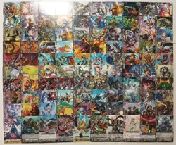 Lot of 100 Japanese Cardfight!! Vanguard Card set TCG - Image 1