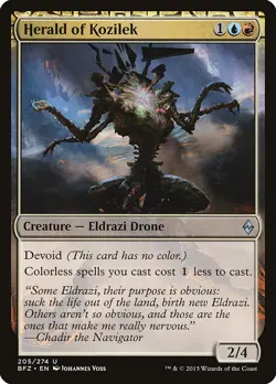 4x Herald of Kozilek - NM - See Pic for Set - SPARROW MAGIC - Image 1