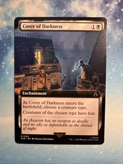 1 x Cover of Darkness - Extended Art - Universes Beyond: Assassin's Creed - NM-M - Image 1