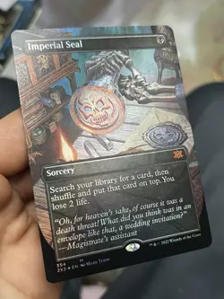 Borderless Foil • Imperial Seal • Double Masters 2022 • NM • Mtg (1994) - Image 5