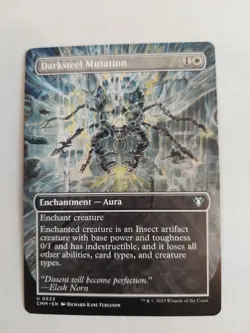 Darksteel Mutation (Borderless) Commander Masters Regular - Image 1