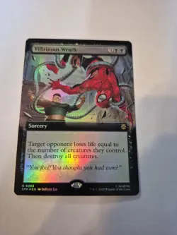 Villainous Wrath (Extended Art) Marvel's Spider-Man Foil - Image 1