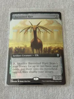 FOIL Burnished Hart (Extended Art) - Commander Legends (CMR) - Image 1