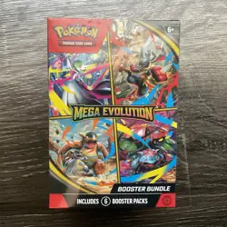 Pokemon TCG Mega Evolution Booster Bundle (6 packs) - New/Sealed - Image 1