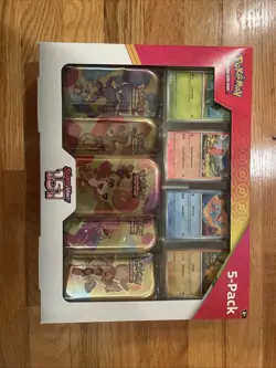Pokemon TCG Scarlet & Violet 151 Mini Tins Costco Bundle, 5 Pack - Sealed - Image 2