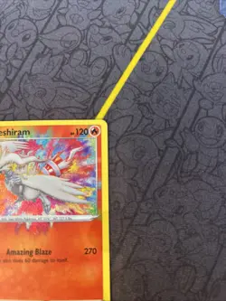 Pokemon TCG Reshiram Shining Fates 017/072 Holo Amazing Rare NM - Image 3