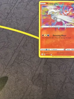 Pokemon TCG Reshiram Shining Fates 017/072 Holo Amazing Rare NM - Image 5