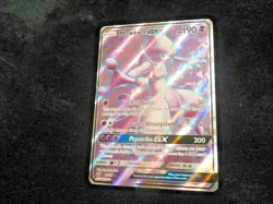 Mewtwo GX 72/73 Full Art NM Holo Ultra Rare & 4 Sun & Moon Unbroken Bonds Packs - Image 2