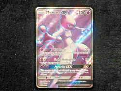 Mewtwo GX 72/73 Full Art NM Holo Ultra Rare & 4 Sun & Moon Unbroken Bonds Packs - Image 5