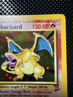 Pokemon TCG Charizard Base Set 2 Holo Rare LP 4/130 Excellent Condition - Image 5