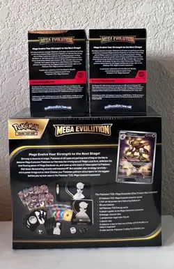Pokemon Mega Evolution Elite Trainer Box Gardevoir ETB and Booster Bundle x2 NEW - Image 4