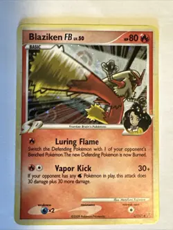 Pokemon TCG Blaziken FB 2/147 Reverse Holo Supreme Victors Light Play - Image 1