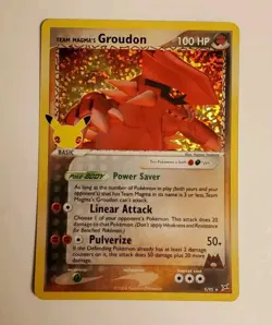 Pokemon - Team Magma's Groudon - 9/95 - Celebrations Classic Collection - NM - Image 1