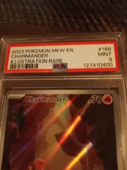 2023 POKEMON CHARMANDER #168/165 PSA 9 US SELLER FAST SHIPPING - Image 2