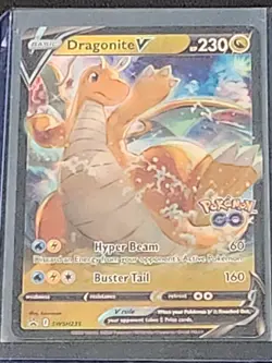 Dragonite v SWSH235 Holo Promo Pokemon Go Pokemon TCG NM Condition - Image 3