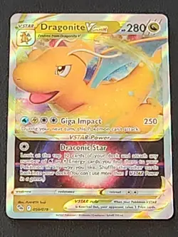 Dragonite VSTAR 050/078 Pokemon Go Holo Pokemon TCG NM Condition - Image 1