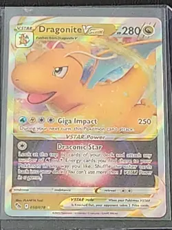 Dragonite VSTAR 050/078 Pokemon Go Holo Pokemon TCG NM Condition - Image 3