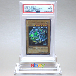 Yu-Gi-Oh PSA9 Blue Eyes White Dragon JMP-001 Ultra Promo JP 2002 English PS396 - Image 1