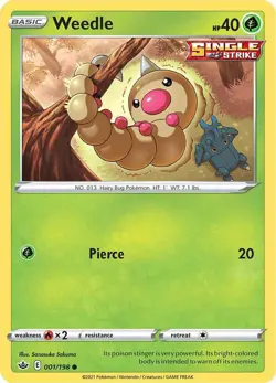 Pokemon Chilling Reign TCG - Choose Your Card! Non-Holo #001-#198 NM - Image 1