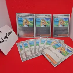Lillie's Determination 10 card lot 3 rev 7 reg Mega Evolutions 119/132 Pokemon - Image 1