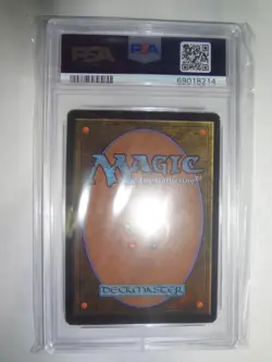 MTG MAGIC THE GATHERING CARD 1993 BETA FIREBALL PSA GRADED 6 EX-MT ENGLISH RED - Image 2