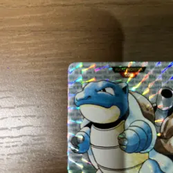 Pokemon Blastoise Monsters Collection 1st Edition Green Card Good - Image 3