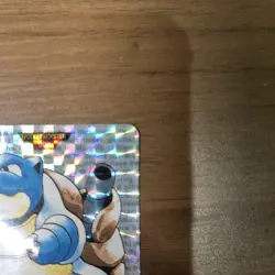 Pokemon Blastoise Monsters Collection 1st Edition Green Card Good - Image 4