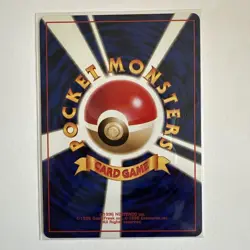 Pokemon Ladyba Pocket Monsters No.165 Holo 1996 Japanese Card - Image 2