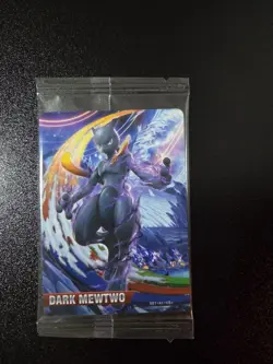 Pokken Tournament Dark Mewtwo Pokemon card Japanese 2016 Amiibo Nintendo New - Image 1