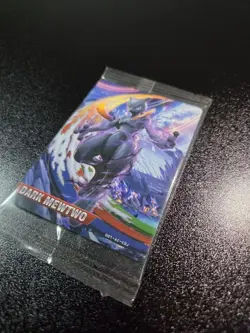 Pokken Tournament Dark Mewtwo Pokemon card Japanese 2016 Amiibo Nintendo New - Image 3