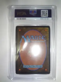 MTG MAGIC THE GATHERING CARD 1993 BETA PLAINS LAND PSA GRADED 7 NM ENGLISH LAND - Image 2