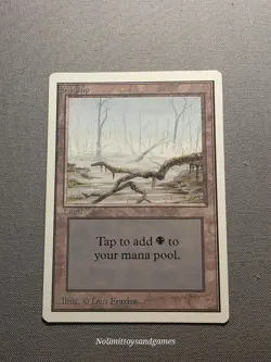 MTG Unlimited Swamp A Land Magic The Gathering Free Shipping - Image 1