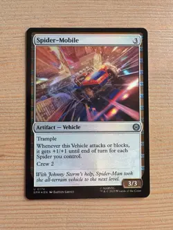 Spider-Mobile - 174 - MTG: Marvel’s Spider-Man: Eternal-Legal - Uncommon - FOIL - Image 1