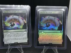 MTG Error Chocobo Racetrack Final Fantasy Foil & Regular #0179 Misprint Ink OBO - Image 3