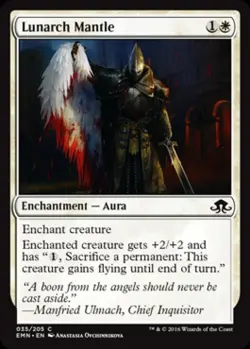 Lunarch Mantle - Medium Play MTG Eldritch Moon - Image 1