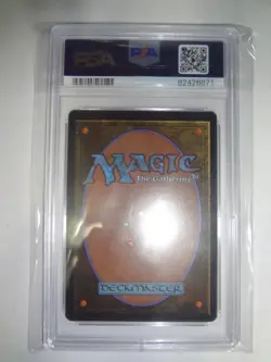 MTG MAGIC THE GATHERING CARD 1993 BETA MERFOLK OF THE PEARL TRIDENT PSA GRADED 8 - Image 2