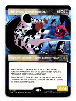 The Spot, Living Portal (Borderless) - [Marvel's Spider-Man] MTG NM/M ⚪💀 - Image 1