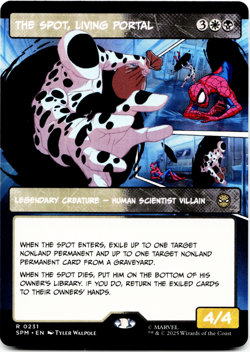 The Spot, Living Portal (Borderless) - [Marvel's Spider-Man] MTG NM/M ⚪💀 - Image 3