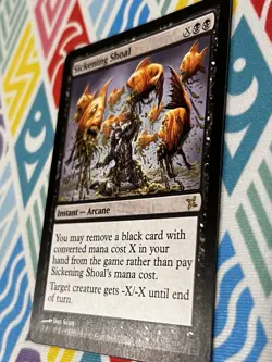 MTG Magic: the Gathering Sickening Shoal Betrayers of Kamigawa Regular - Image 3