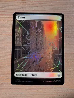 Plains, Basic Land - 189 - MTG: Marvel’s Spider-Man: Eternal - Common - FOIL - Image 1