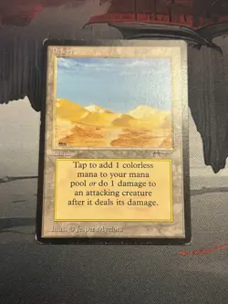 1x Desert MP, English Arabian Nights MTG Magic - Image 2