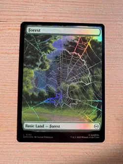 Forest, Basic Land - 193 - MTG: Marvel’s Spider-Man: Eternal - Common - FOIL - Image 1
