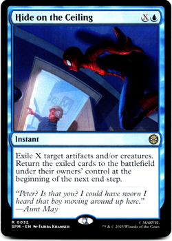 Hide on the Ceiling [Marvel's Spider-Man] MTG NM/M 💧 *Ships Now!* - Image 3