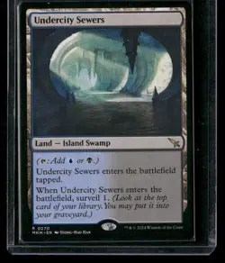 MTG Magic the Gathering Undercity Sewers (270/462) Murders at Karlov Manor LP - Image 1