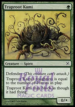 Traproot Kami 1x FOIL BOK MTG Betrayers Kamigawa Common MINT green - Image 1