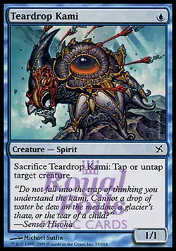 Teardrop Kami 1x FOIL BOK MTG Betrayers Kamigawa Common MINT blue - Image 1