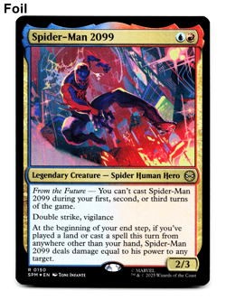 Spider-Man 2099 (FOIL) - [Marvel's Spider-Man] MTG NM/M 💧🔥 - Image 1